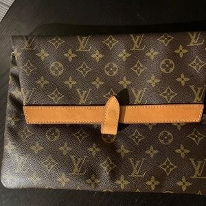 Vintage authentic Louis Vuitton clutch